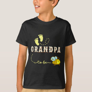 New Grandpa Grandpa To Bee Funny Fathers Day Shirt