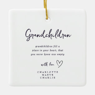 New Grandparents Grandma Grandad Keepsake Ornament