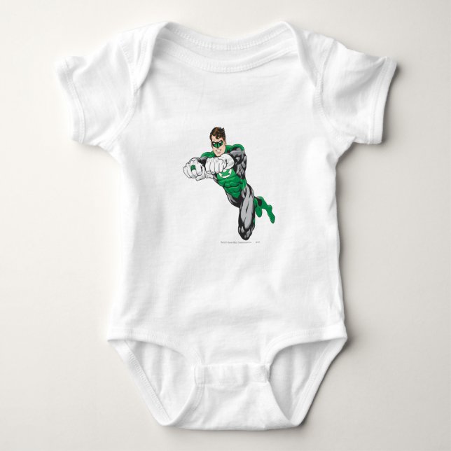 New Green Lantern 1 Baby Bodysuit (Front)