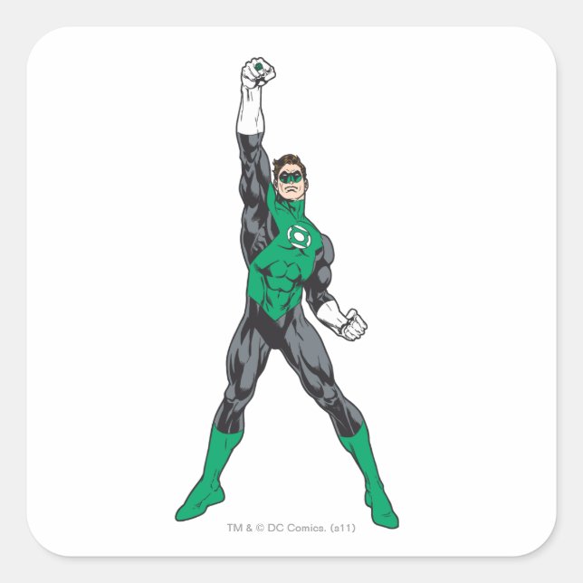 New Green Lantern 2 2 Square Sticker (Front)