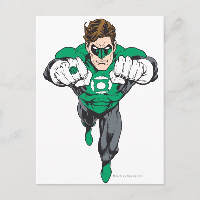 New Green Lantern 3 Postcard (Front)