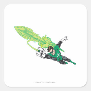 New Green Lantern 5 Square Sticker