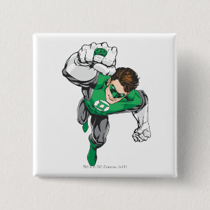 New Green Lantern 6 15 Cm Square Badge