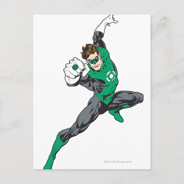 New Green Lantern 7 Postcard (Front)