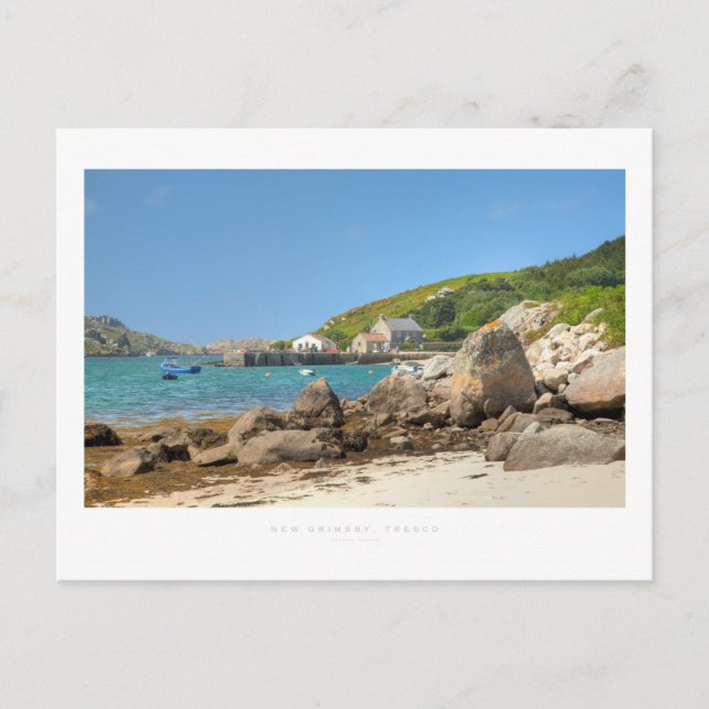New Grimsby, Tresco Postcard (Front)