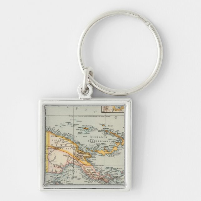New Guinea, Papuan Archipelago Key Ring (Front)