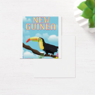 New Guinea Toucan travel poster