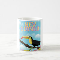 New Guinea Toucan travel poster