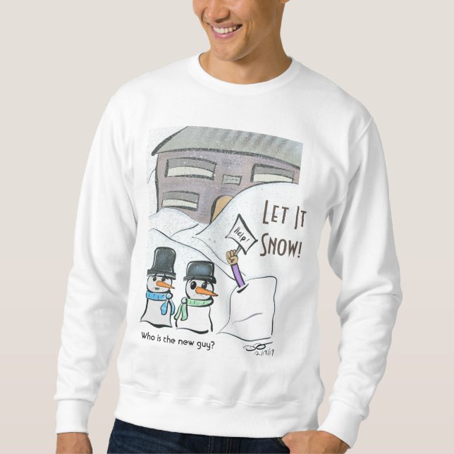 New Guy Men's Sweatshirt (Front)