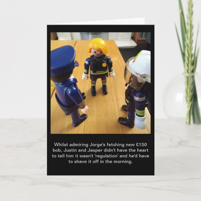 New haircut card (Front)