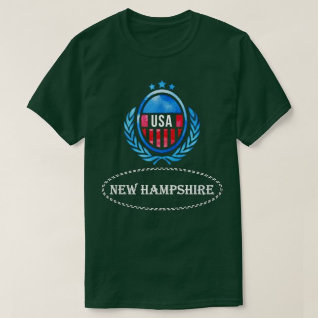 new hampshire27  T-Shirt (Design Front)