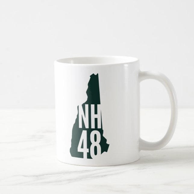 New Hampshire 4000 Footers Coffee Mug (Right)