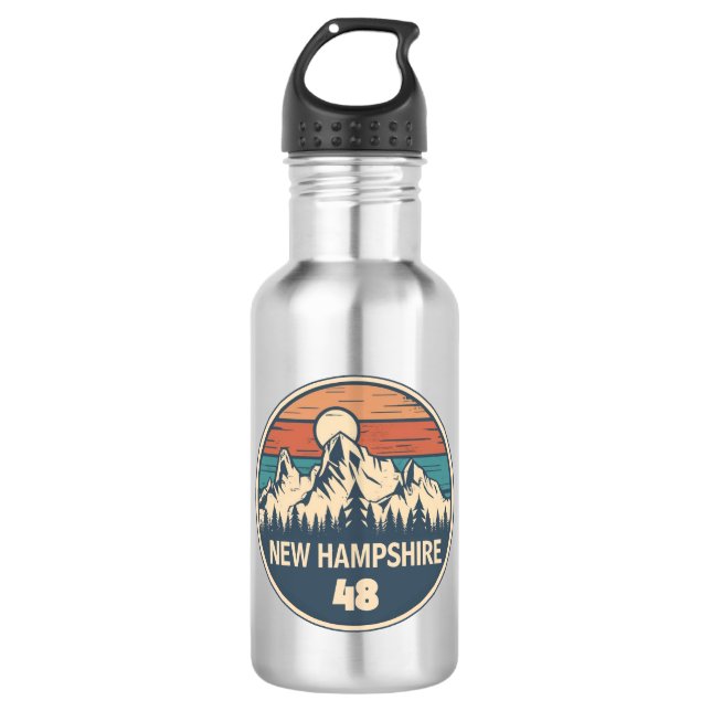 New Hampshire 48 Sunset 532 Ml Water Bottle (Front)