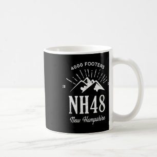 New Hampshire 4,000 Footers Nh48 Hiking Coffee Mug
