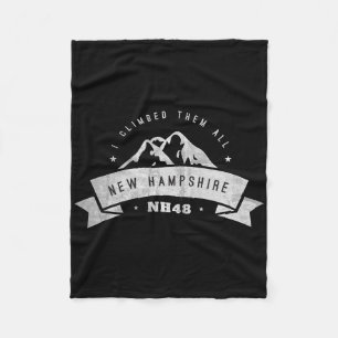 New Hampshire 4  Fleece Blanket