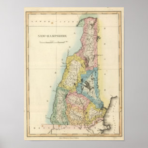 New Hampshire 5 Poster