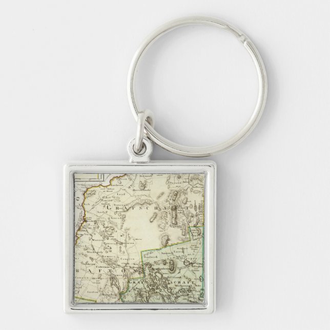 New Hampshire 7 Key Ring (Front)