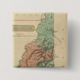 New Hampshire 8 15 Cm Square Badge