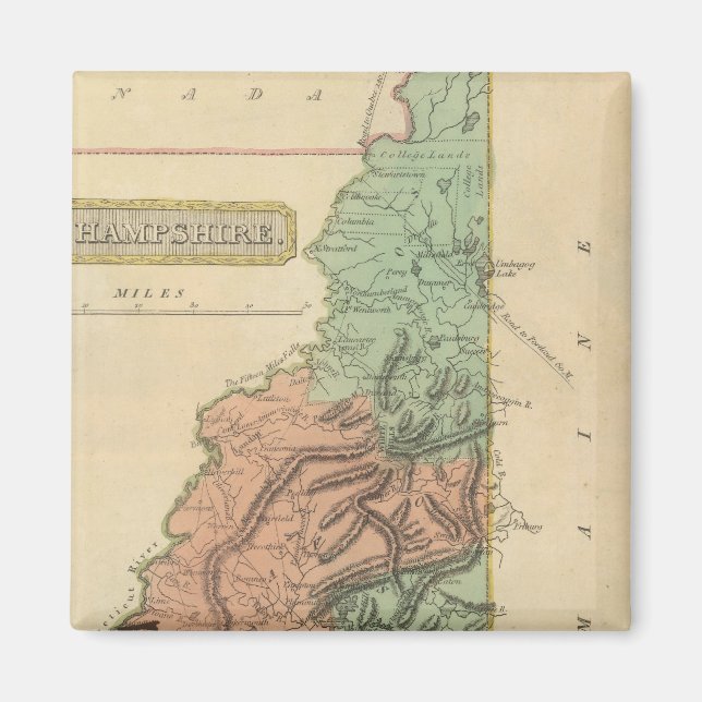 New Hampshire 8 Magnet (Front)