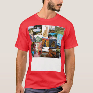 new hampshire aesthetic collage T-Shirt