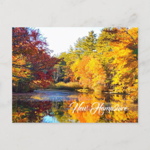 New Hampshire autumn Postcard