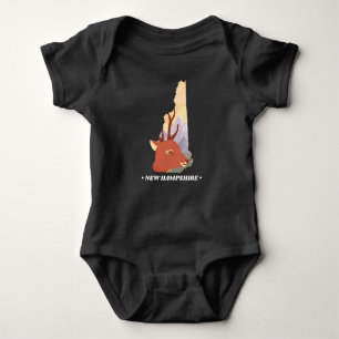 New Hampshire Baby Bodysuit