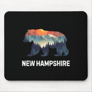 New Hampshire Bear Mouse Pad
