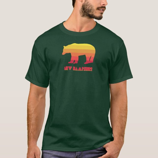 New Hampshire Bear T-Shirt (Front)