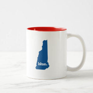 NEW HAMPSHIRE BLUE STATE Two-Tone COFFEE MUG