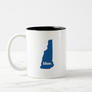 NEW HAMPSHIRE BLUE STATE Two-Tone COFFEE MUG