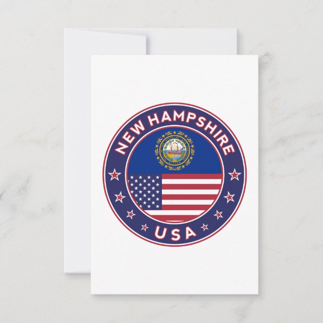 New Hampshire Card (Front)