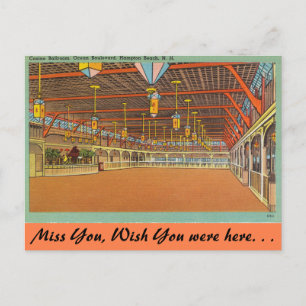 New Hampshire, Casino Ballroom, Hampton Beach Postcard