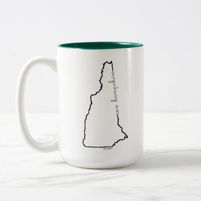 New Hampshire coffee mug (Left)