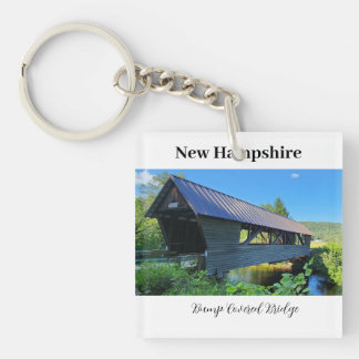 New Hampshire Covered Bridge Key Ring