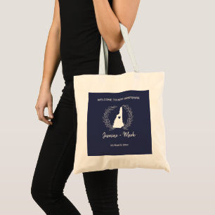 New Hampshire Destination Wedding Welcome Tote Bag