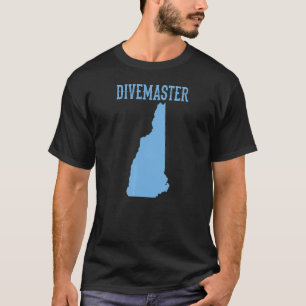New Hampshire Divemaster Scuba Diving Instructor D T-Shirt