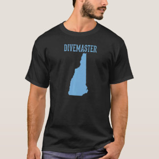 New Hampshire Divemaster Scuba Diving Instructor D T-Shirt