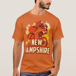 New Hampshire downhill biking T-Shirt