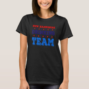 New Hampshire Drinking Team State Pride   Beer Dri T-Shirt