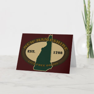 New Hampshire Est 1788 Card