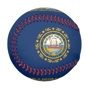New Hampshire flag Baseball