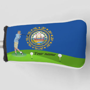 New Hampshire flag Golf Head Cover
