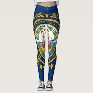 New Hampshire flag Leggings