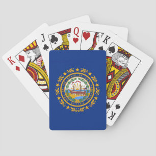 New Hampshire Flag Playing Cards