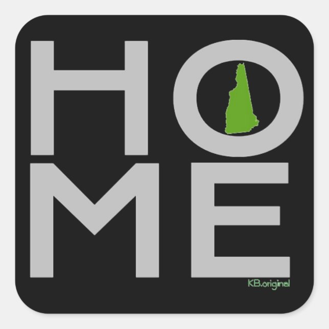 New Hampshire HOME sticker (Front)