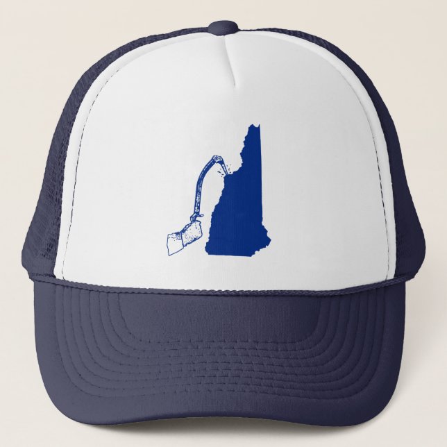 New Hampshire Ice Climbing Trucker Hat (Front)