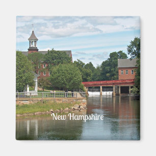 New Hampshire landscape Magnet