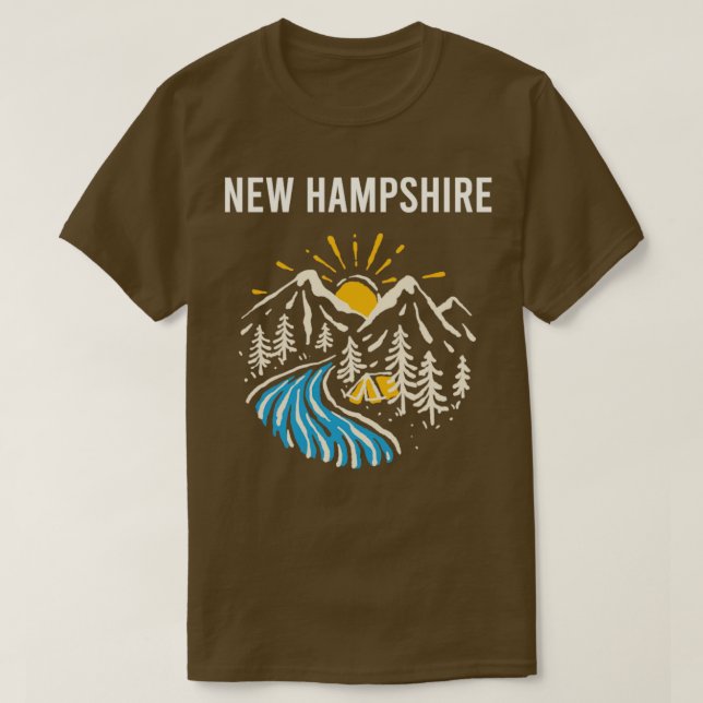 New Hampshire Landscape  T-Shirt (Design Front)