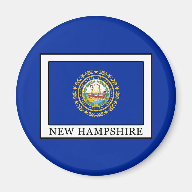 New Hampshire Magnet (Front)