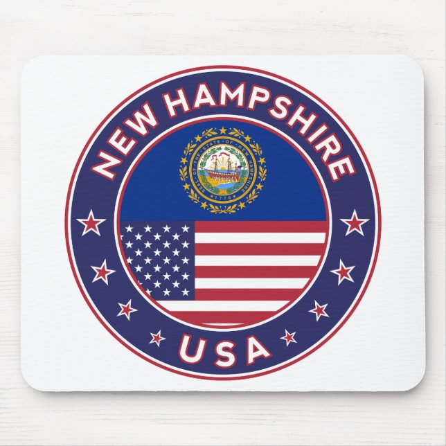 New Hampshire Mouse Pad (Front)